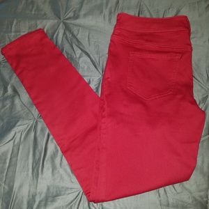 Maurices Red Jegging- Medium/Regular